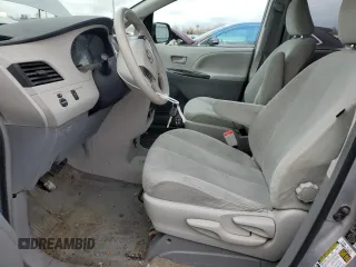 2012 Toyota Sienna with VIN 5TDZK3DC6CS236385, listed as a Copart auction lot 50236155 with 168,349 mi miles and Salvage Title. Bid and sale history available at carsss.com. Image 7.