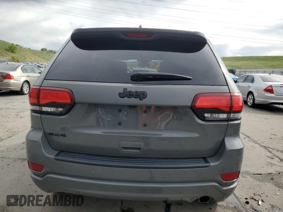 2020 Jeep Grand Cherokee Laredo E with VIN 1C4RJFAG4LC139344, listed as a Copart auction lot 59982545 with 60,529 mi miles and Salvage title. Bid and sale history available at DreamBid. Image 6.