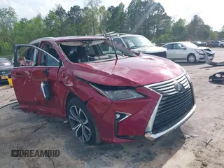 2019 Lexus RX with VIN 2T2ZZMCA6KC134685, listed as a IAAI auction lot 41929295 with Not Provided miles. Bid and sale history available at carsss.com. Image 1.