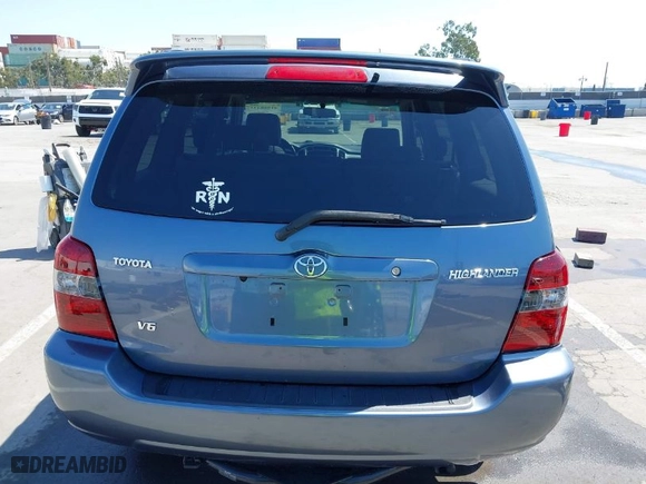 2005 Toyota Highlander with VIN JTEGP21A350050178, listed as a IAAI auction lot 41968432 with 201,657 mi miles. Bid and sale history available at carsss.com. Image 17.