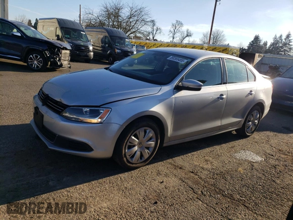 2013 Volkswagen Jetta Sedan SE with VIN 3VWDP7AJ1DM383556, listed as a Copart auction lot 89265455 with 109,368 mi miles and Salvage Title. Bid and sale history available at carsss.com. Image 1.