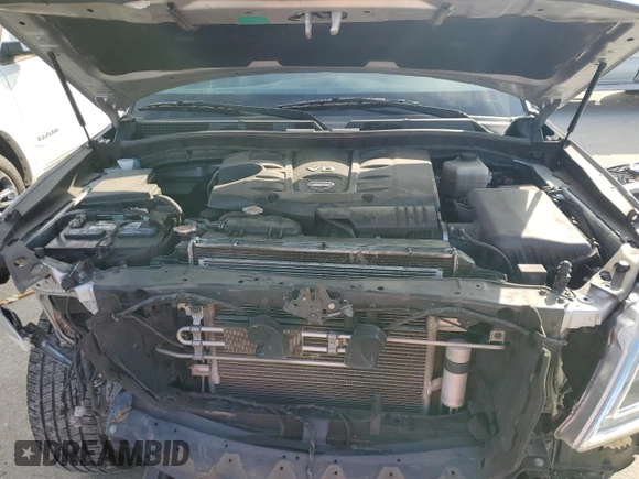 2019 Nissan Armada Platinum z VIN JN8AY2NF5K9352726, wystawiony jako Copart lot #58525505 z przebiegiem 85 383 mil mil oraz Szkoda całkowita • Salvage title. Historia ofert i sprzedaży dostępna na DreamBid. Obrazek 12.
