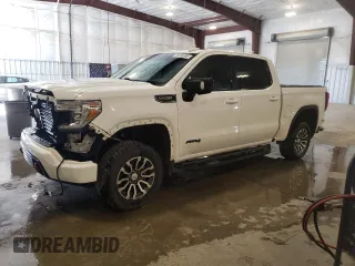 2022 GMC Sierra 1500 Limited AT4 with VIN 1GTP9EEL8NZ102797, listed as a Copart auction lot 73288394 with 59,916 mi miles and Salvage Title. Bid and sale history available at carsss.com. Image 1.
