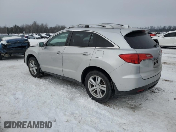 2015 Acura RDX Tech Pkg with VIN 5J8TB4H5XFL804605, listed as a Copart auction lot 43265275 with 150,430 mi miles and Salvage Title. Bid and sale history available at carsss.com. Image 2.