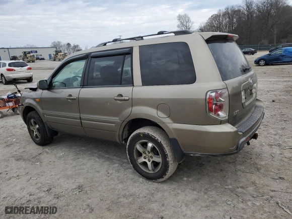 2008 Honda Pilot EX-L with VIN 5FNYF18768B052870, listed as a Copart auction lot 86562544 with 210,243 mi miles and Clean Title. Bid and sale history available at carsss.com. Image 2.