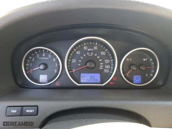 2012 Hyundai Veracruz Limited with VIN KM8NU4CC6CU202101, listed as a Copart auction lot 44134145 with 142,408 mi miles and Salvage Title. Bid and sale history available at carsss.com. Image 9.