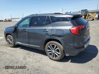 2018 GMC Terrain Denali with VIN 3GKALXEX3JL146993, listed as a Copart auction lot 63656905 with 70,716 mi miles and Salvage title. Bid and sale history available at DreamBid. Image 2.