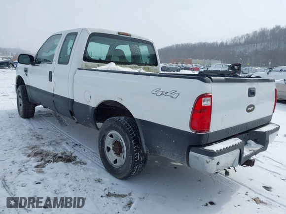 2008 Ford Super Duty F-250 SRW XL with VIN 1FTSX21598EC82566, listed as a IAAI auction lot 41617538 with 166,479 mi miles. Bid and sale history available at carsss.com. Image 3.
