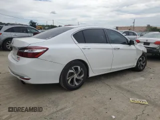 2016 Honda Accord LX with VIN 1HGCR2F32GA233951, listed as a Copart auction lot 58448354 with 125,322 mi miles and Salvage Title. Bid and sale history available at DreamBid. Image 3.
