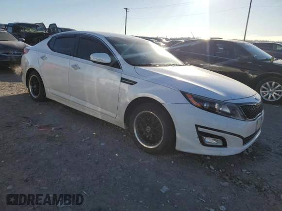 2014 Kia Optima LX z VIN 5XXGM4A7XEG296656, wystawiony jako Copart lot #41903485 z przebiegiem 113 587 mil mil oraz Szkoda całkowita • Salvage title. Historia ofert i sprzedaży dostępna na DreamBid. Obrazek 4.