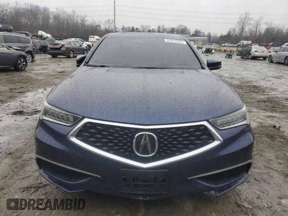 2020 Acura TLX w/Technology Pkg with VIN 19UUB2F49LA000919, listed as a Copart auction lot 83974594 with 25,502 mi miles and Salvage Title. Bid and sale history available at carsss.com. Image 5.