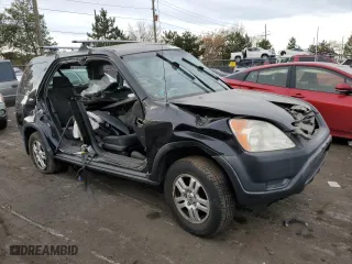 2003 Honda CR-V EX with VIN JHLRD77813C047446, listed as a Copart auction lot 81651614 with 0 mi miles and Salvage Title. Bid and sale history available at carsss.com. Image 4.