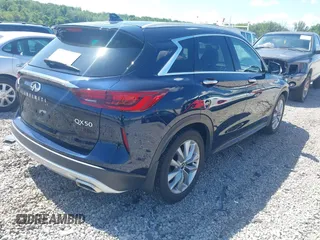 2022 Infiniti QX50 Luxe z VIN 3PCAJ5BA9NF108288, wystawiony jako IAAI lot #42646497 z przebiegiem 65 145 mil mil oraz . Historia ofert i sprzedaży dostępna na DreamBid. Obrazek 4.