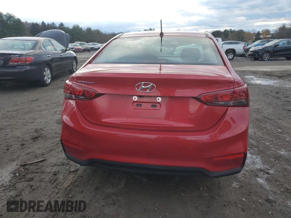 2022 Hyundai Accent SEL with VIN 3KPC24A69NE158966, listed as a Copart auction lot 76944753 with 45,470 mi miles. Bid and sale history available at carsss.com. Image 6.