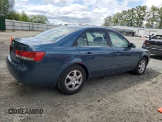 2006 Hyundai Sonata GLS with VIN 5NPEU46F16H054495, listed as a Copart auction lot 56177335 with 116,927 mi miles and Salvage Title. Bid and sale history available at DreamBid. Image 3.