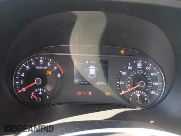 2020 Kia Soul S with VIN KNDJ23AU8L7000602, listed as a Copart auction lot 43921845 with 130,638 mi miles and Salvage Title. Bid and sale history available at carsss.com. Image 9.