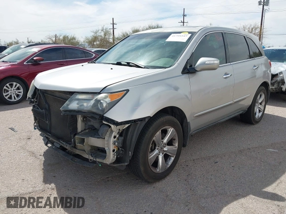 2013 Acura MDX with VIN 2HNYD2H27DH517185, listed as a IAAI auction lot 41799347 with 125,437 mi miles. Bid and sale history available at carsss.com. Image 17.
