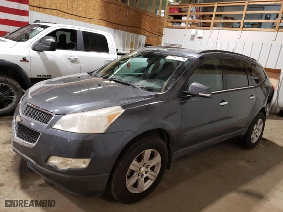 2011 Chevrolet Traverse LT w/1LT with VIN 1GNKRGED5BJ239227, listed as a Copart auction lot 51801405 with 192,579 mi miles and Non Repairable. Bid and sale history available at carsss.com. Image 1.