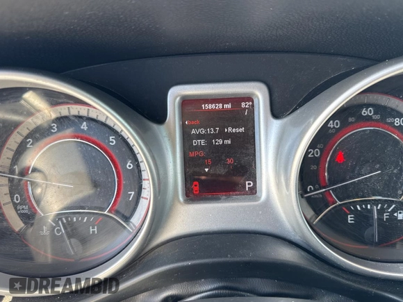 2012 Dodge Journey SXT with VIN 3C4PDDBG6CT249396, listed as a Copart auction lot 74334824 with 158,628 mi miles and Clean title. Bid and sale history available at DreamBid. Image 8.