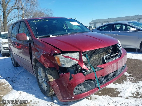 2014 Dodge Grand Caravan SXT with VIN 2C4RDGCGXER451799, listed as a IAAI auction lot 41625716 with 196,198 mi miles. Bid and sale history available at carsss.com. Image 6.