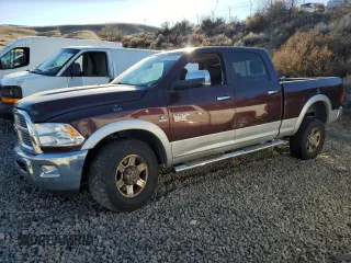2012 Ram 2500 Laramie with VIN 3C6UD5FLXCG281400, listed as a Copart auction lot 87224734 with 110,346 mi miles and Salvage Title. Bid and sale history available at carsss.com. Image 1.