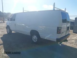 2008 Ford Econoline Cargo Commercial with VIN 1FTNS24L98DB41492, listed as a IAAI auction lot 42358047 with 246,023 mi miles and . Bid and sale history available at DreamBid. Image 3.