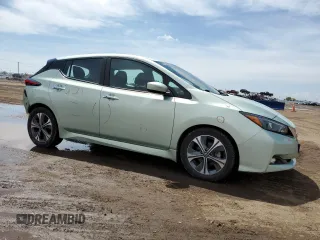 2018 Nissan LEAF SV z VIN 1N4AZ1CP9JC311747, wystawiony jako Copart lot #58365155 z przebiegiem 87 470 mil mil oraz Szkoda całkowita • Salvage title. Historia ofert i sprzedaży dostępna na DreamBid. Obrazek 4.