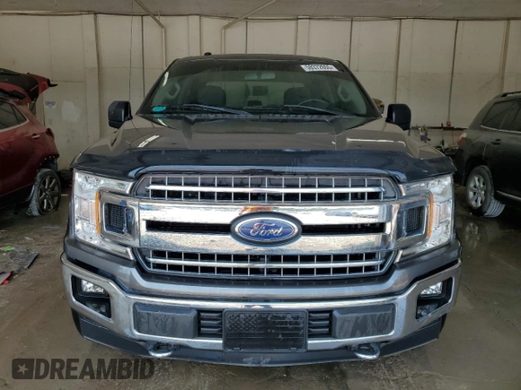 2018 Ford F-150 XL with VIN 1FTEW1E51JFD24037, listed as a Copart auction lot 59372655 with 98,465 mi miles and Salvage title. Bid and sale history available at DreamBid. Image 5.