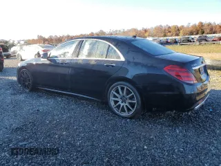 2019 Mercedes-Benz S 560 with VIN WDDUG8GB9KA423150, listed as a Copart auction lot 77655104 with 55,299 mi miles and Salvage Title. Bid and sale history available at DreamBid. Image 2.