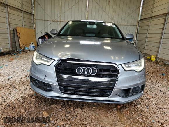 2013 Audi A6 Prestige with VIN WAUJGAFC9DN060792, listed as a Copart auction lot 58141305 with 129,735 mi miles and Salvage title. Bid and sale history available at DreamBid. Image 5.