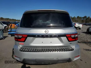 2021 Nissan Armada SL z VIN JN8AY2BB6M9792149, wystawiony jako Copart lot #52328305 z przebiegiem 97 763 mil mil oraz Szkody całkowita. Historia ofert i sprzedaży dostępna na DreamBid. Obrazek 6.