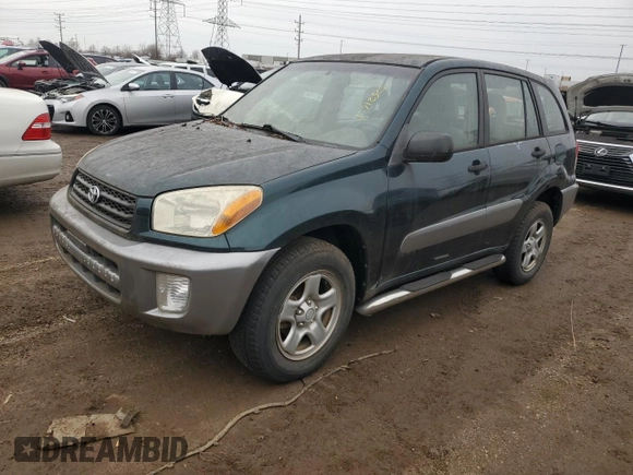 2003 Toyota RAV4 with VIN JTEGH20V430102366, listed as a Copart auction lot 49212325 with Not Provided miles and Clean Title. Bid and sale history available at DreamBid. Image 1.