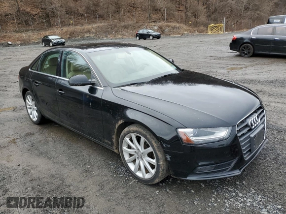 2013 Audi A4 Premium Plus с VIN WAUEFAFL1DN035597, выставлен на аукционе Copart как лот 48017165 с пробегом 173 523 миль миль и Списание • Salvage title. История ставок и продаж доступна на DreamBid. Изображение 4.