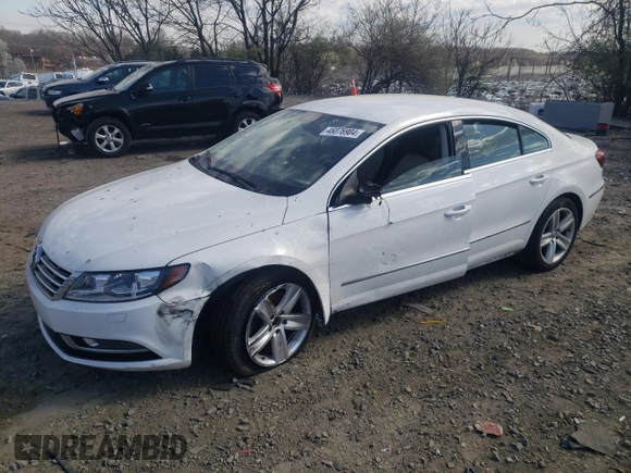 2014 Volkswagen CC Sport with VIN WVWBP7AN5EE540798, listed as a Copart auction lot 46076904 with 83,245 mi miles and Salvage Title. Bid and sale history available at carsss.com. Image 1.
