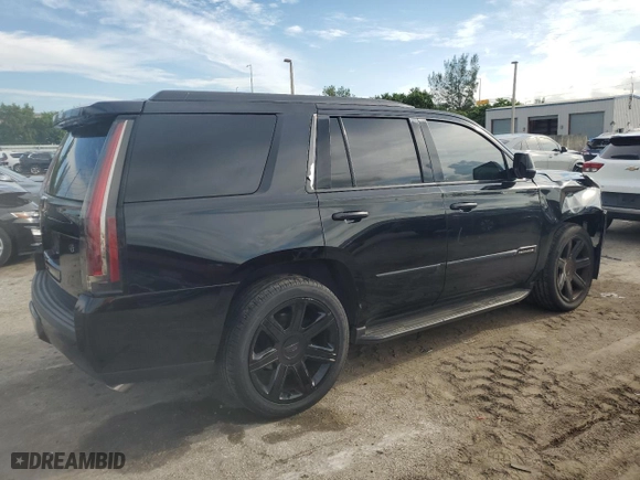 2016 Cadillac Escalade Luxury Collection with VIN 1GYS4BKJ6GR159233, listed as a Copart auction lot 71221884 with 100,846 mi miles and Salvage Title. Bid and sale history available at carsss.com. Image 3.