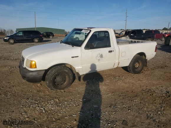 2001 Ford Ranger XL with VIN 1FTYR10D21TA72108, listed as a Copart auction lot 43185085 with 248,021 mi miles and Salvage Title. Bid and sale history available at carsss.com. Image 1.