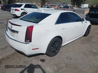 2011 Cadillac CTS Sedan Luxury with VIN 1G6DG5EY0B0119777, listed as a IAAI auction lot 41855292 with 175,630 mi miles. Bid and sale history available at carsss.com. Image 4.