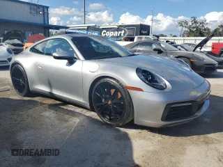 2023 Porsche 911 Carrera with VIN WP0AA2A91PS205397, listed as a Copart auction lot 74513334 with 0 mi miles and Non Repairable. Bid and sale history available at carsss.com. Image 4.