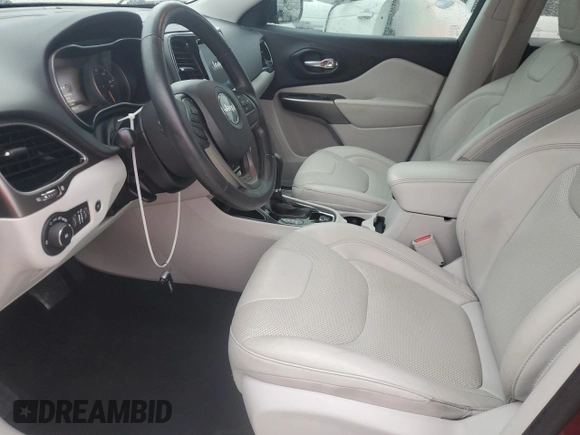 2020 Jeep Cherokee Limited z VIN 1C4PJLDX2LD521674, wystawiony jako Copart lot #74903084 z przebiegiem 28 054 mil mil oraz Nie do naprawy • Non repairable. Historia ofert i sprzedaży dostępna na DreamBid. Obrazek 7.