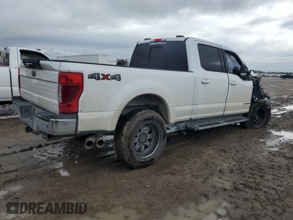 2020 Ford F-250 XL with VIN 1FT7W2BT2LED04826, listed as a Copart auction lot 50761145 with Not provided miles and Salvage title. Bid and sale history available at DreamBid. Image 3.