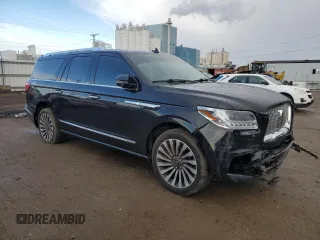 2019 Lincoln Navigator Reserve with VIN 5LMJJ3LT4KEL10417, listed as a Copart auction lot 81532284 with 140,395 mi miles and Salvage title. Bid and sale history available at DreamBid. Image 4.