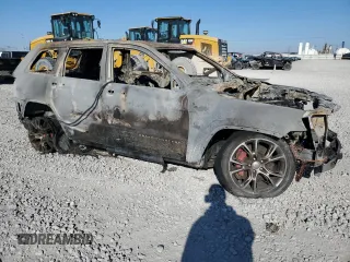 2012 Jeep Grand Cherokee SRT8 with VIN 1C4RJFDJ3CC120954, listed as a Copart auction lot 86062064 with 0 mi miles and Non Repairable. Bid and sale history available at carsss.com. Image 4.