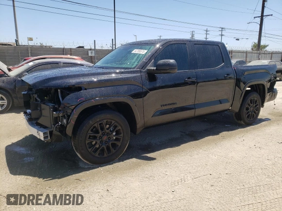 2024 Toyota Tundra 2WD SR5 with VIN 5TFLA5AB3RX034543, listed as a Copart auction lot 64708574 with 6,267 mi miles and Salvage Title. Bid and sale history available at carsss.com. Image 1.