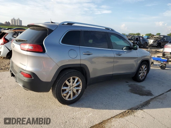2017 Jeep Cherokee Limited с VIN 1C4PJLDS1HW585446, выставлен на аукционе Copart как лот 60150165 с пробегом Не указан миль и Списание • Salvage title. История ставок и продаж доступна на DreamBid. Изображение 3.