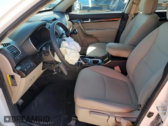 2015 Kia Sorento LX with VIN 5XYKT3A66FG561780, listed as a Copart auction lot 47789405 with 46,635 mi miles and Salvage Title. Bid and sale history available at DreamBid. Image 7.