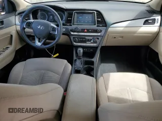 2018 Hyundai Sonata SEL with VIN 5NPE34AF6JH667456, listed as a Copart auction lot 52322835 with 95,047 mi miles and Salvage Title. Bid and sale history available at DreamBid. Image 8.