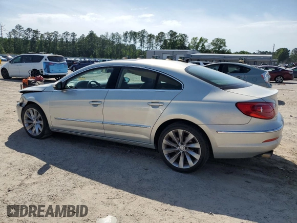 2012 Volkswagen CC Lux Limited Edition with VIN WVWHN7AN7CE508223, listed as a Copart auction lot 56702945 with 121,156 mi miles and Salvage title. Bid and sale history available at DreamBid. Image 2.
