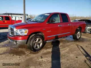 2008 Dodge Ram 1500 SLT with VIN 1D7HA18258J212402, listed as a Copart auction lot 49454905 with 263,533 mi miles and Non Repairable. Bid and sale history available at carsss.com. Image 1.