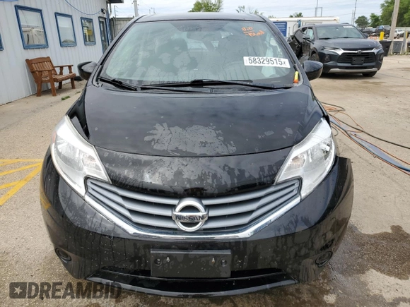 2015 Nissan Note S with VIN 3N1CE2CP6FL394704, listed as a Copart auction lot 58329515 with 88,414 mi miles and Salvage title. Bid and sale history available at DreamBid. Image 5.