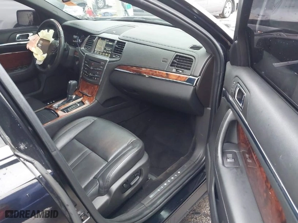 2016 Lincoln MKS EcoBoost with VIN 1LNHL9FT9GG600075, listed as a IAAI auction lot 41214769 with 60100 miles. Bid and sale history available at carsss.com. Image 5.